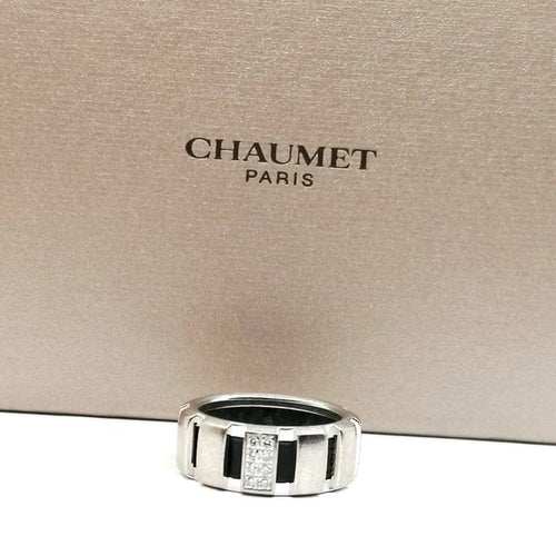 Bague 49 Bague Chaumet Classe One Or Blanc 58 Facettes 2489