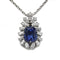 Collier Collier - Or, Saphir et Diamants 58 Facettes 240035R
