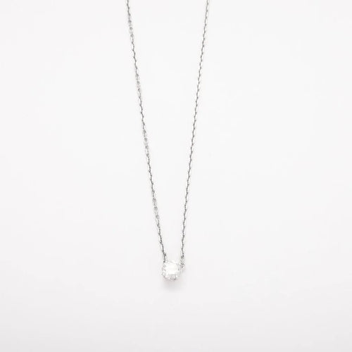 Collier Collier en Or gris et diamant 58 Facettes