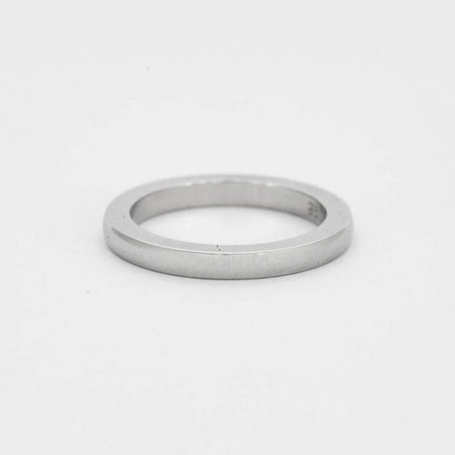 Bague 54 Piaget - Alliance en platine 950 et petit diamant brillant 58 Facettes B2