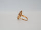 Bague 52 Bague Marquise or jaune, diamants, rubis 58 Facettes 4574
