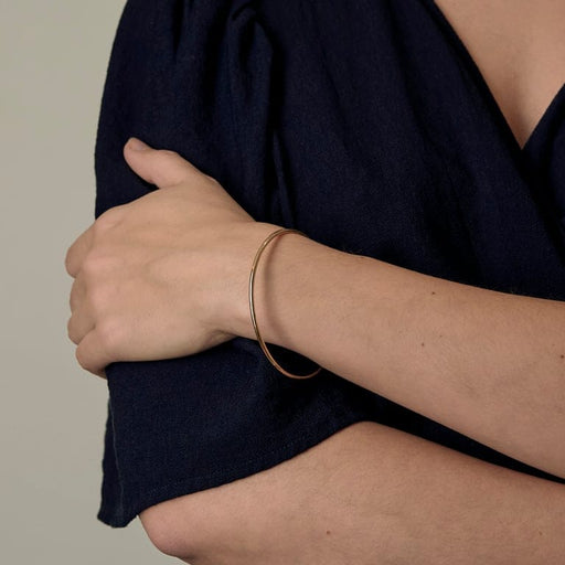 Bangle bracelet in yellow gold 58 Facettes ARL0979X4