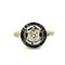 Bague 52 Bague Art Déco saphirs diamants 58 Facettes 3724