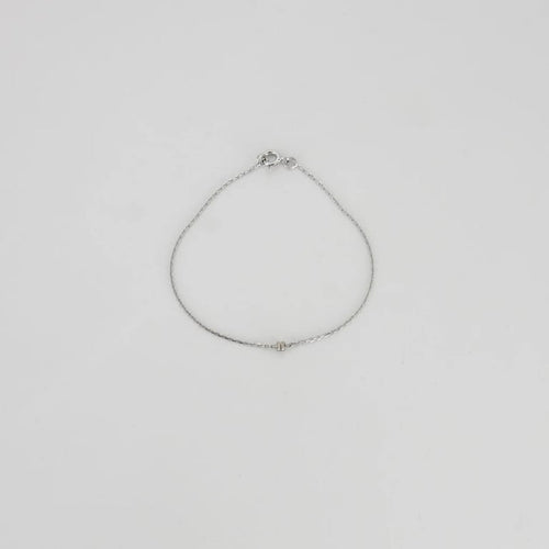 Bracelet Bracelet or blanc diamant 58 Facettes