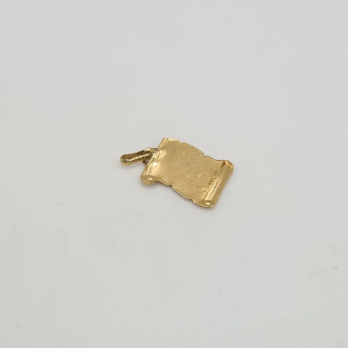 Pendentif Pendentif balance or jaune 58 Facettes