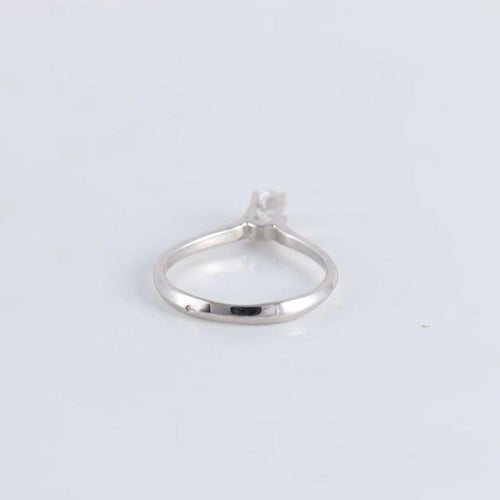Bague 49 Bague Solitaire 0.16ct 58 Facettes FM104