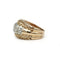 Bague 56 Bague Rétro - Or bi-colore & Diamants 58 Facettes 250375R