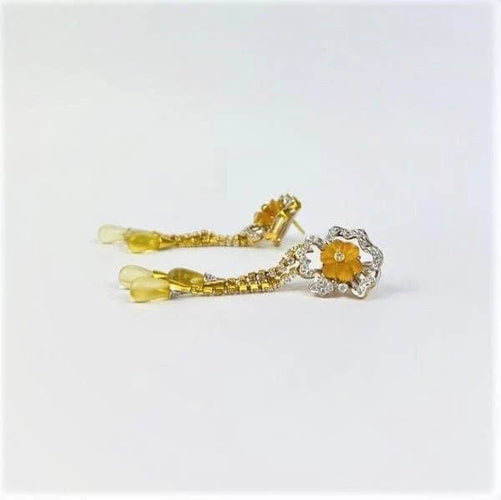 Boucles d'oreilles Boucles d'oreilles Or Goutte de Verre 58 Facettes 20400000511/LeM