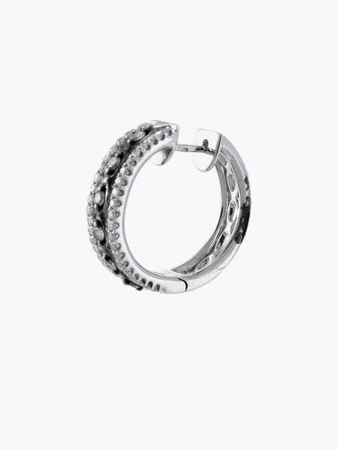 Boucles d'oreilles Boucles d'oreilles Créoles Diamants 58 Facettes C 1674