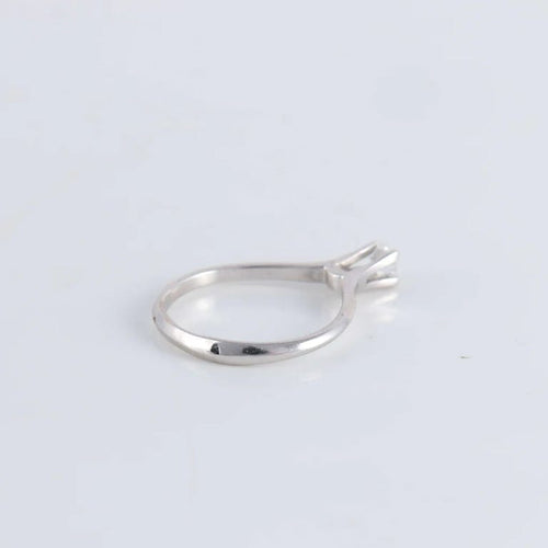 Bague 49 Bague Solitaire 0.16ct 58 Facettes FM104