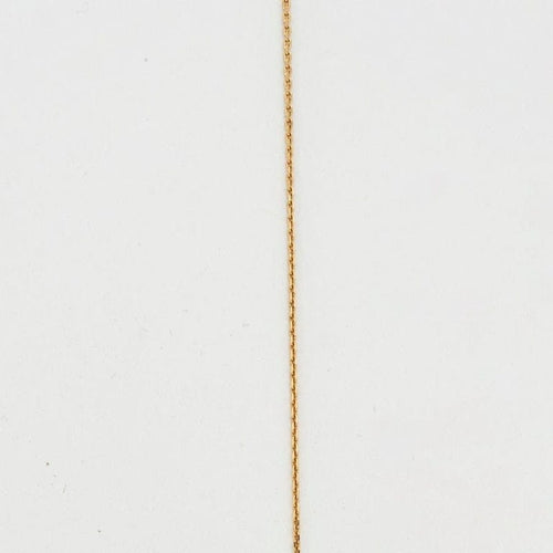 Collier Collier diamant poire 2,52 carats en or jaune 18k Fancy Yellow 58 Facettes