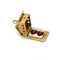 Pendentif Charm Maison - Or jaune & Résine 58 Facettes 250246R