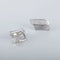 Boucles d'oreilles Boucles d'oreilles Double rectangle pavage Diamants 58 Facettes