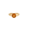 Bague 51 Bague en Or jaune, citrine 58 Facettes