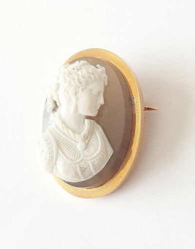 Pendentif Broche / pendentif ancienne XIX ème 58 Facettes