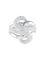 Bague 54 Bague entrelacs pavée en or blanc et diamants 1,75 ct 58 Facettes 413 50025