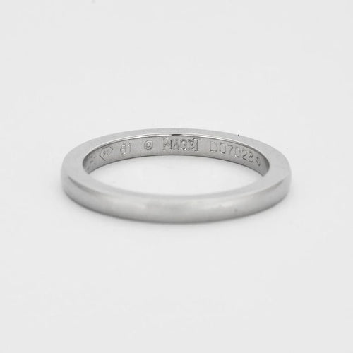 Bague 61 Piaget - Alliance en platine 950 ornée d’un diamant 58 Facettes B3