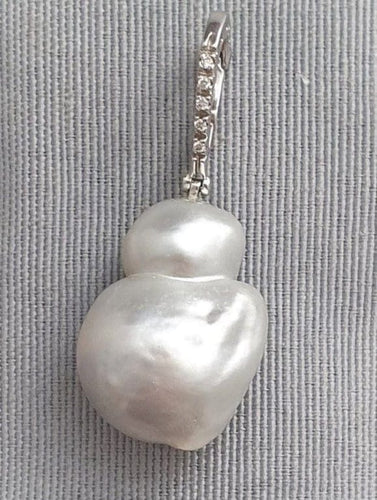 Collier COLLIER PLAT VINTAGE OR BLANC 58 Facettes C 60