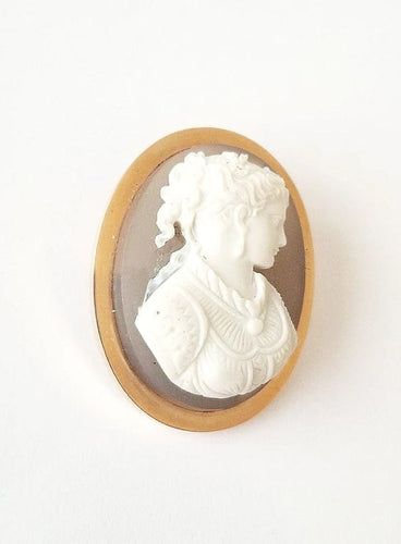 Pendentif Broche / pendentif ancienne XIX ème 58 Facettes