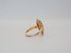 Bague 52 Bague Marquise or jaune, diamants, rubis 58 Facettes 4574