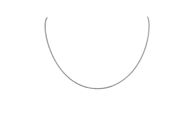 Collier Oro Bianco Damiani - Collier en or blanc 18 ct 58 Facettes col238