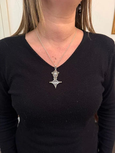 Pendentif Croix du Sud en argent 58 Facettes