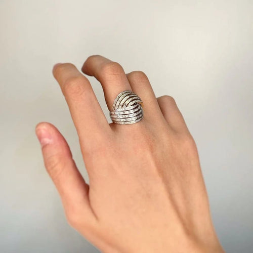 Bague 56 Bague - Or & Diamants 58 Facettes 250060R