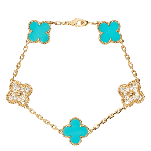 EXTRA RARE - Van Cleef & Arpels Bracelet - Vintage Alhambra 5