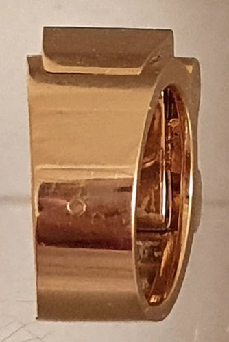 Bague 57.5 Bague 2 Ors Diamants Rubis 58 Facettes R 1306  Maee