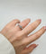 Bague 49.5 Bague Or blanc Diamants 58 Facettes