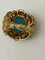 Bague 53 Bague Or Jaune et Turquoise 58 Facettes LOT 6594