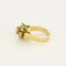 Bague 49,5 Bague marguerite en or jaune 18k et diamants 58 Facettes LJ25-327