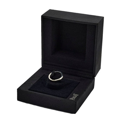 Bague 62 Piaget - Alliance en platine et petit diamant 58 Facettes B1