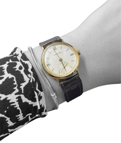 Montre Longines - Montre bracelet vintage en or jaune 18 carats 58 Facettes