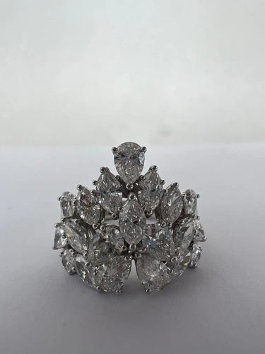 Bague 53.5 Bague cocktail fantaisie diamant 58 Facettes RNG-118