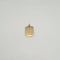 Pendentif Pendentif plaque or jaune sertie d’un diamant naturel 58 Facettes