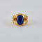 Bague 54 Bague Lapis lazuli & Diamants 58 Facettes FL239