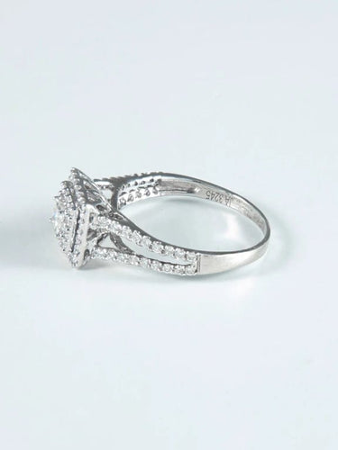 Bague 52 Bague Princesse Diamants 58 Facettes