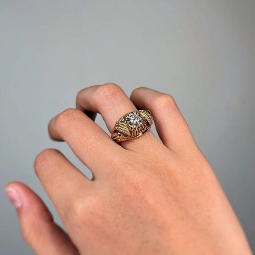 Bague 53 Bague - Or & Diamant 58 Facettes 250287R