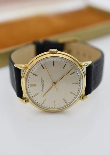 Montre Montre homme IWC Schaffhausen, or jaune 18 carats, calibre 89, vers 1970 58 Facettes IWC-200