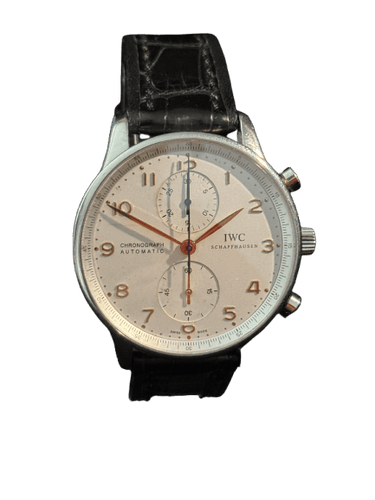 Montre IWC Schaffhausen Portugieser - Montre automatique 41 mm en acier 58 Facettes