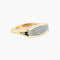 Bague 54 Bague Pavage Diamants 58 Facettes