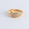 Bague 58 Bague Jonc pavage Diamants 58 Facettes FM78