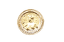 Pendentif Dropsy - Broche/pendentif médaille en or jaune et diamants 58 Facettes