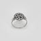 Bague 51,5 Bague marguerite en or blanc 18k, platine et diamants 58 Facettes LJ25-330