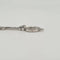 Pendentif Pendentif clef or blanc 18 carats serti de diamants 58 Facettes