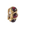 Boucles d'oreilles Boucles d'oreilles Grenats cabochon 58 Facettes 1