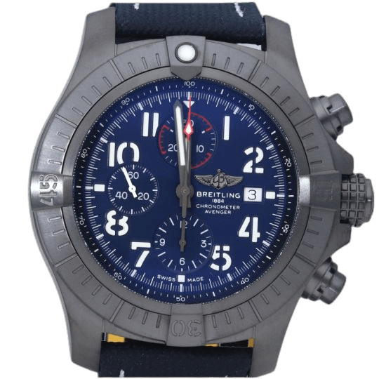 Montre Breitling Montre Super Avenger Chronograph 48 Night Mission 58 Facettes MT40277