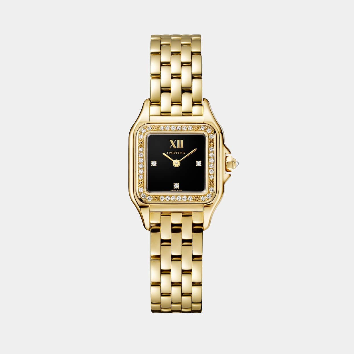 Montre Panthère Or jaune Diamant