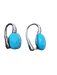 Boucles d'oreilles POMELLATO - Boucles d'oreilles Capri Turquoise Or Blanc Diamants 58 Facettes